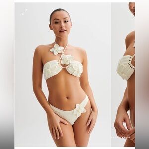 Meshki crochet bikini set
